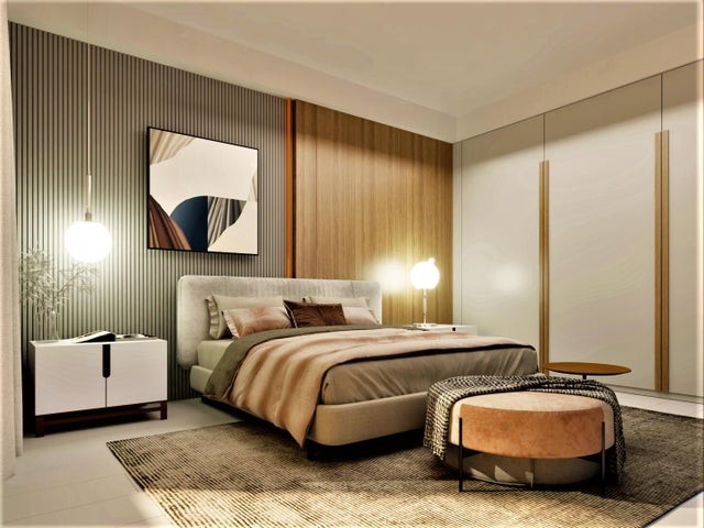 apartamentos - Proyecto en venta Punta Cana #24-1753 un dormitorio, parqueo, áreas sociales.

 5