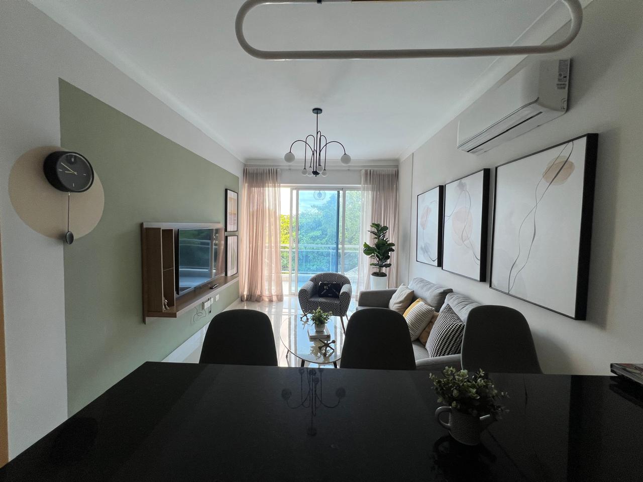 apartamentos - Alquiler de Apartamento Amueblado en Los Próceres 1