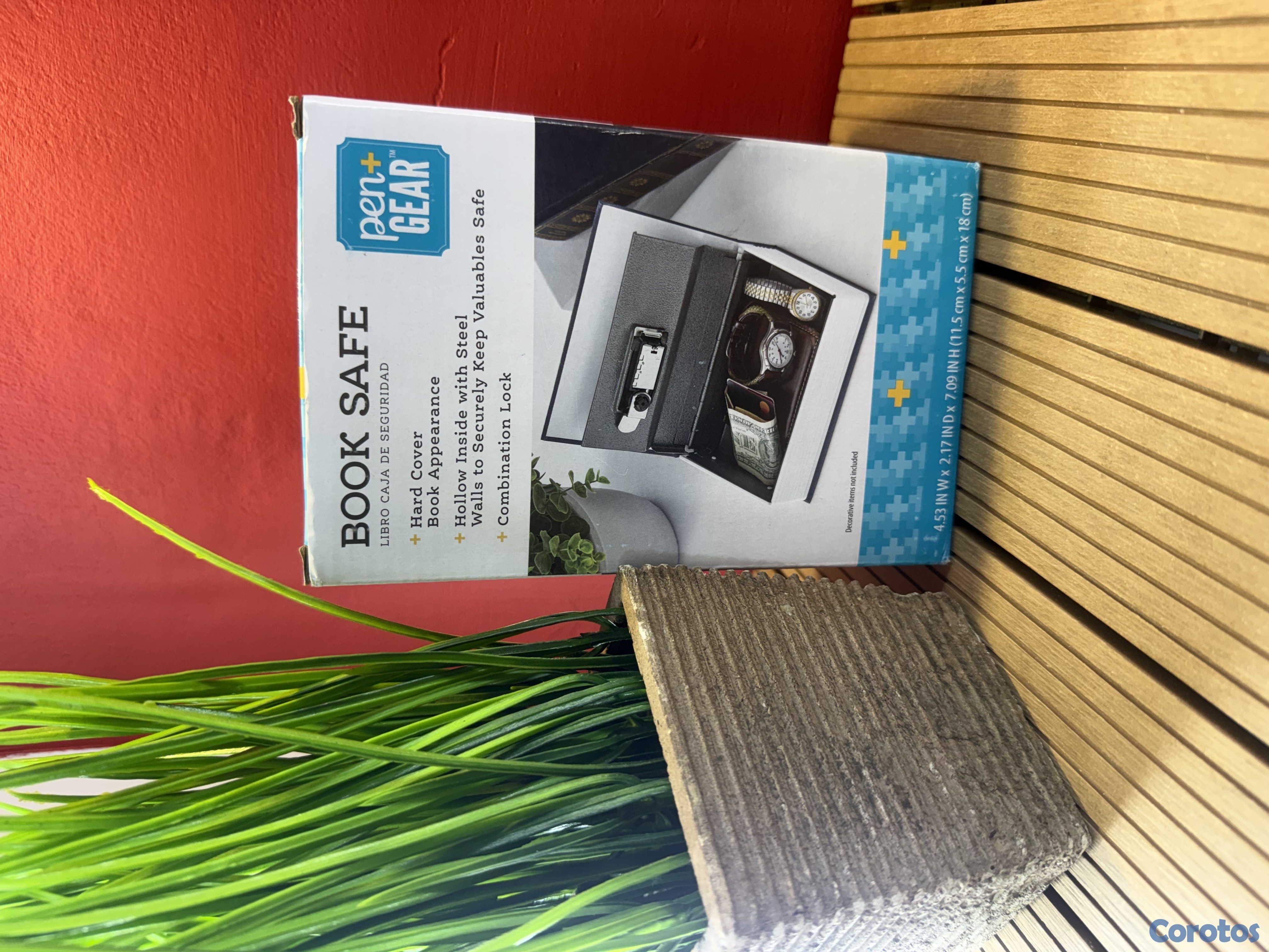 otros electronicos - Caja de Seguridad Tipo Libro