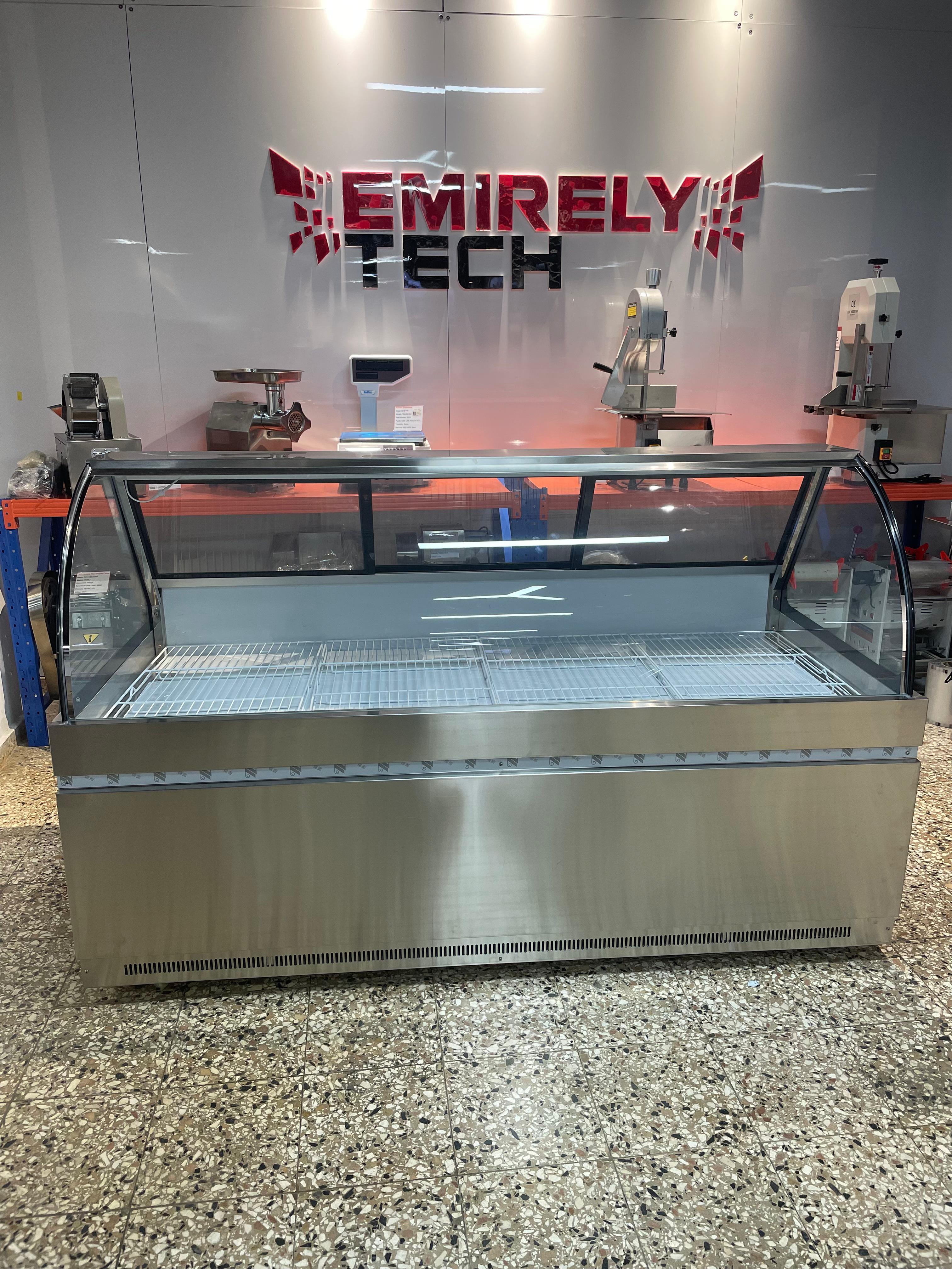 equipos profesionales - Freezer vitrina exhibidora de carnes embutidos 8