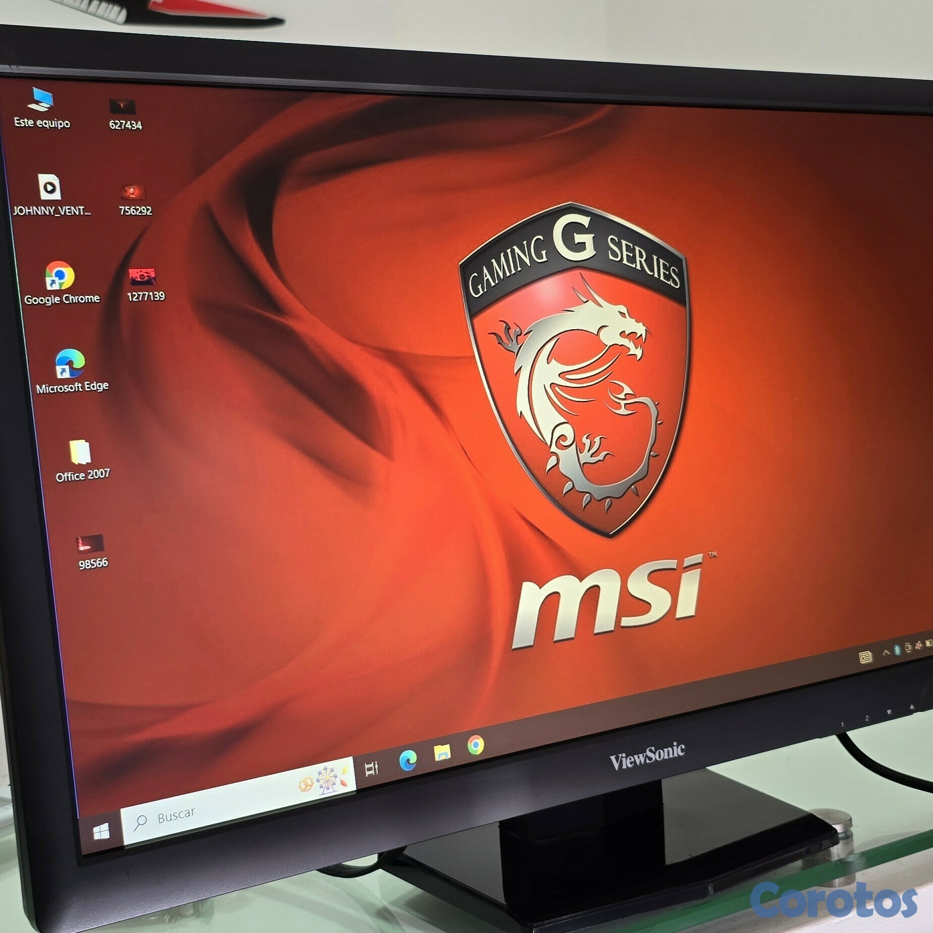 computadoras y laptops - Monitor ViewSonic 27 Pulg hdmi 1