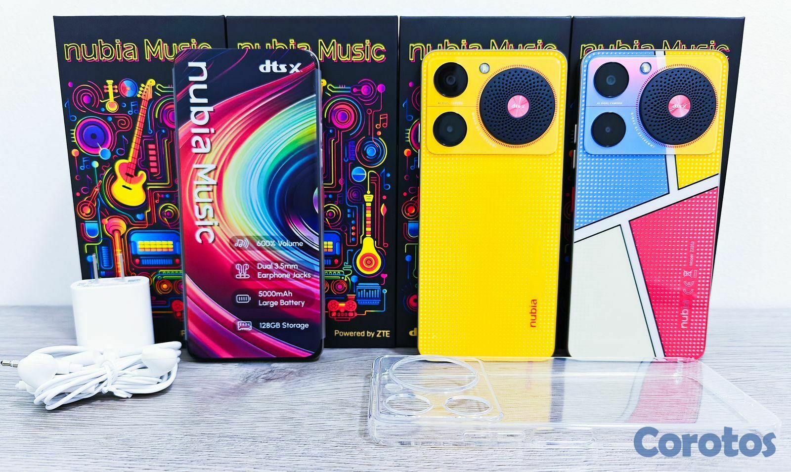 celulares y tabletas -  ZTE NUBIA MUSIC DE 128GB NUEVO DE CAJA