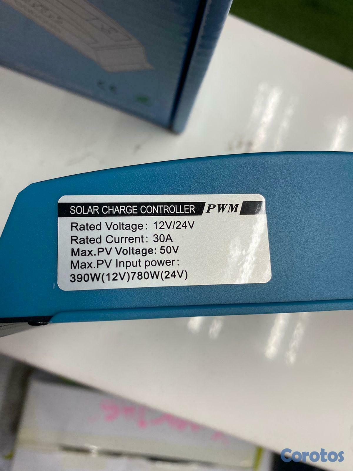 plantas e inversores - Reguladores PWM de 30 AH disponible ✔️ 2