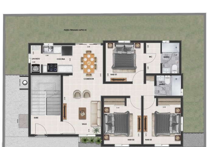 apartamentos - Vendo apartamento en la Jacobo, ciudad Modelo 4