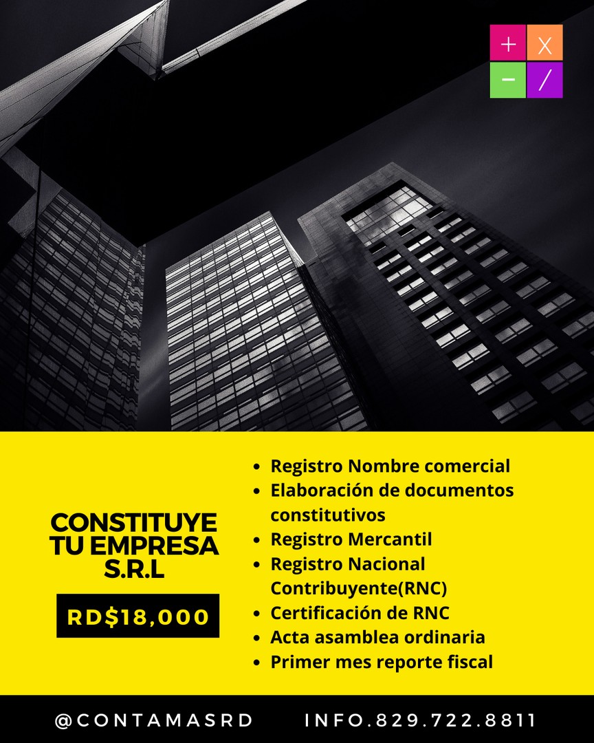 servicios profesionales - Conta mas ( Servicios Contables) 1