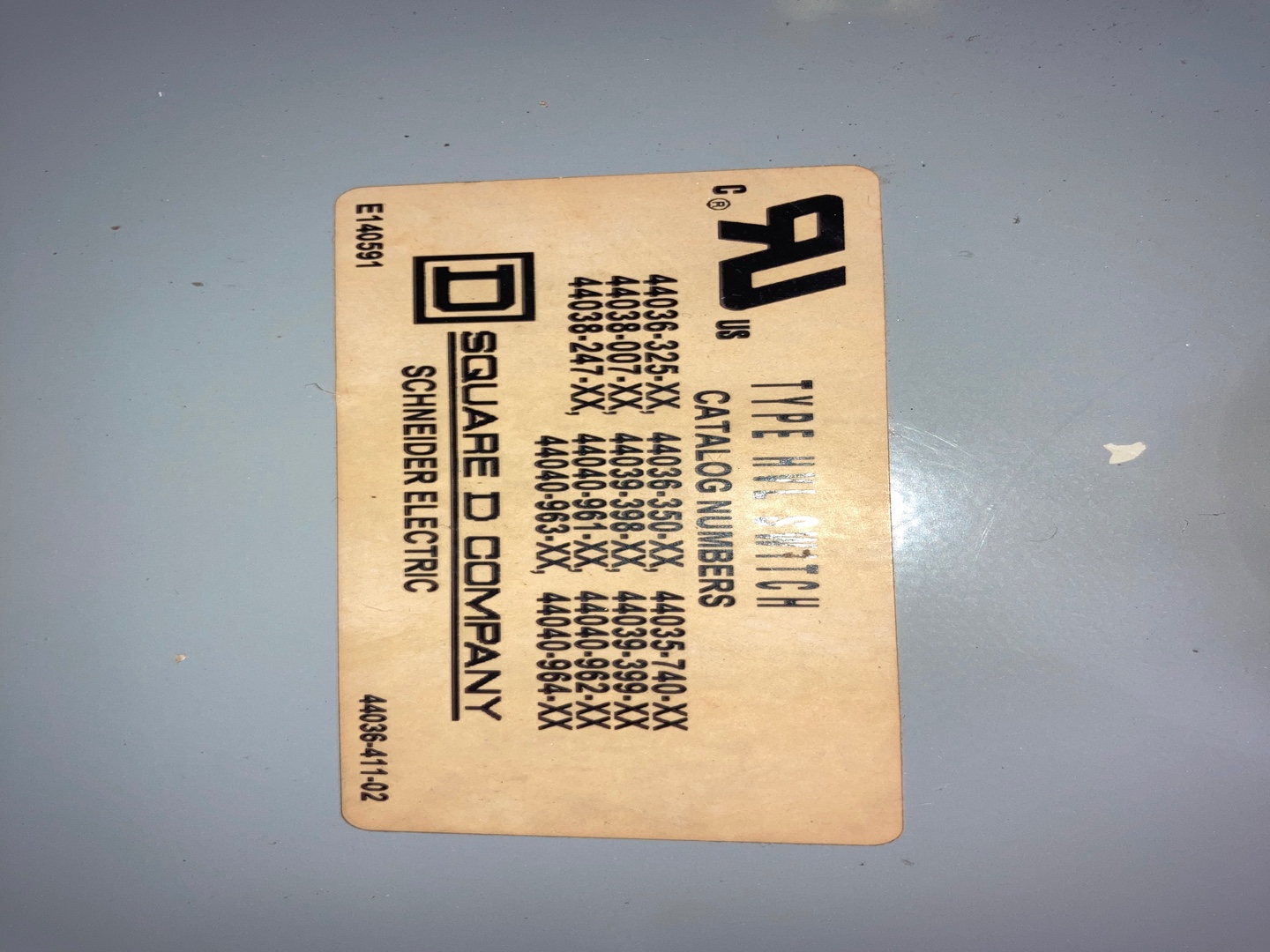 equipos profesionales - Switch doble tiro a 15 KV SD 600 A 3