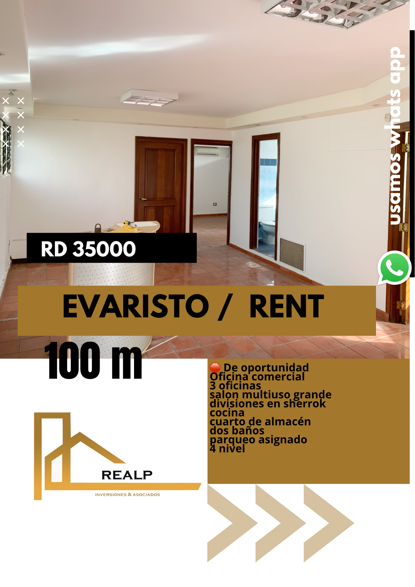 oficinas y locales comerciales - Oficina céntrica en la evaristo 0
