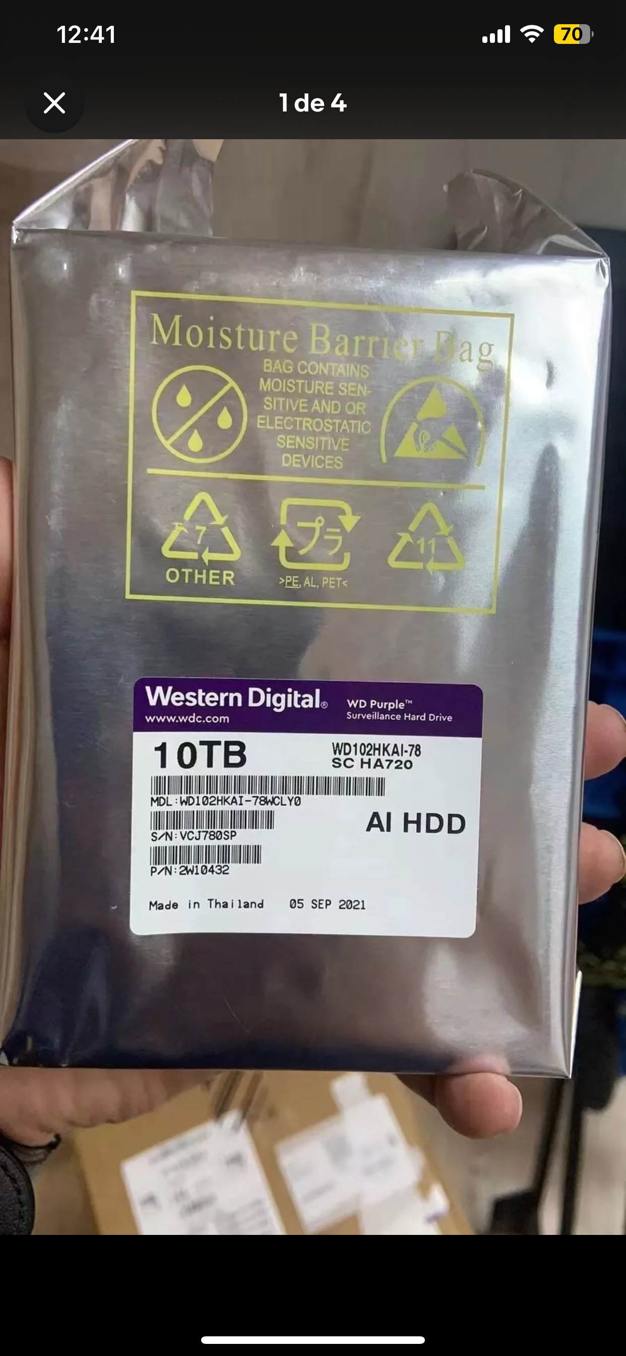 computadoras y laptops - Disco sata HDD 10TB  2