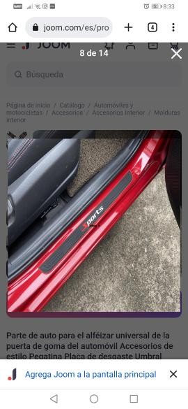 accesorios para vehiculos - Parachoque mazda ect 7