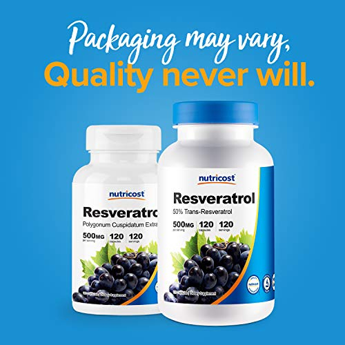 Salud y Equipamiento Médico - Resveratrol 0.017 Onzas; 120 Capsulas 2