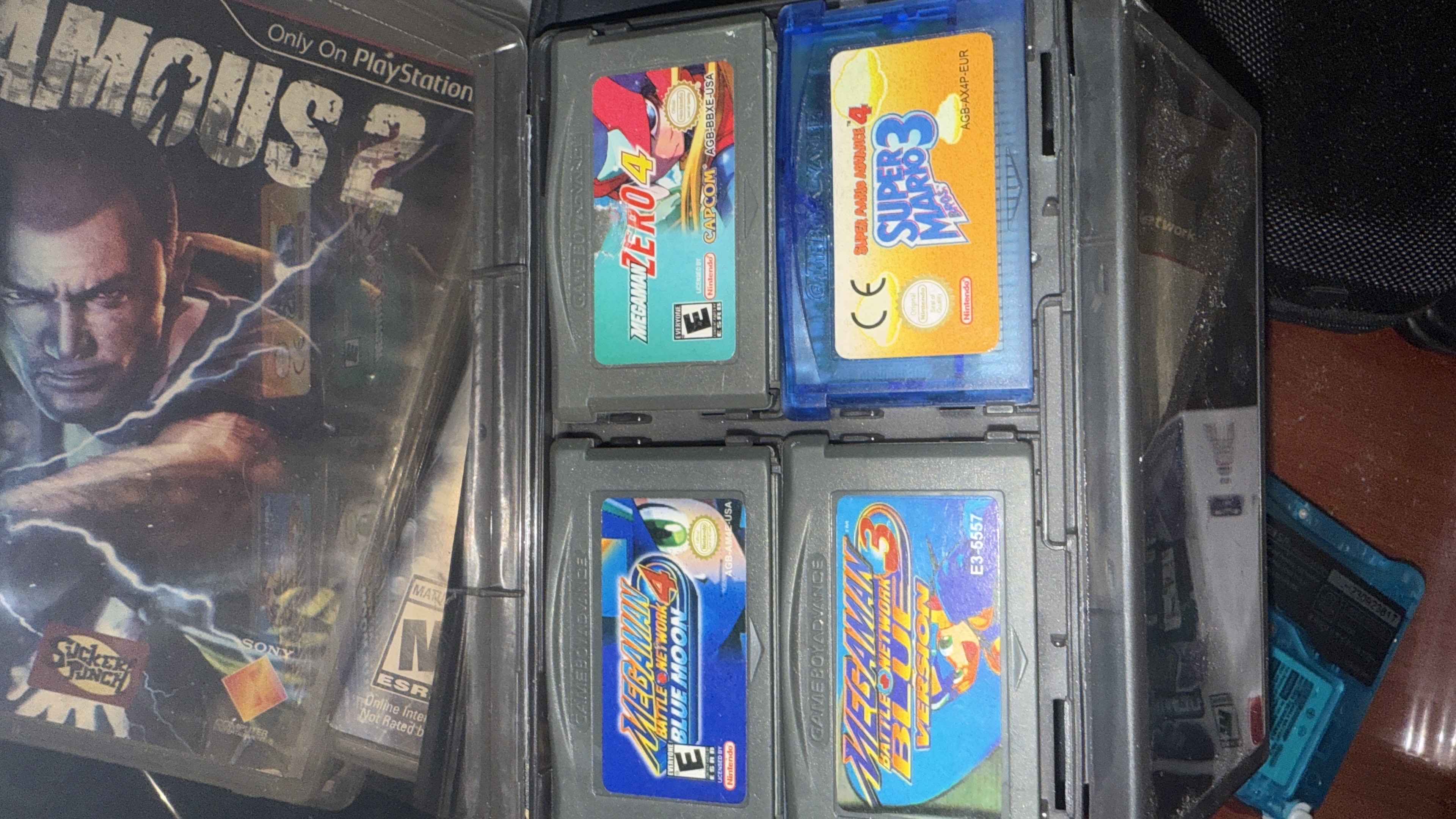 consolas y videojuegos - gameboy advance SP, 7 juegos, cargador y estuche. 4