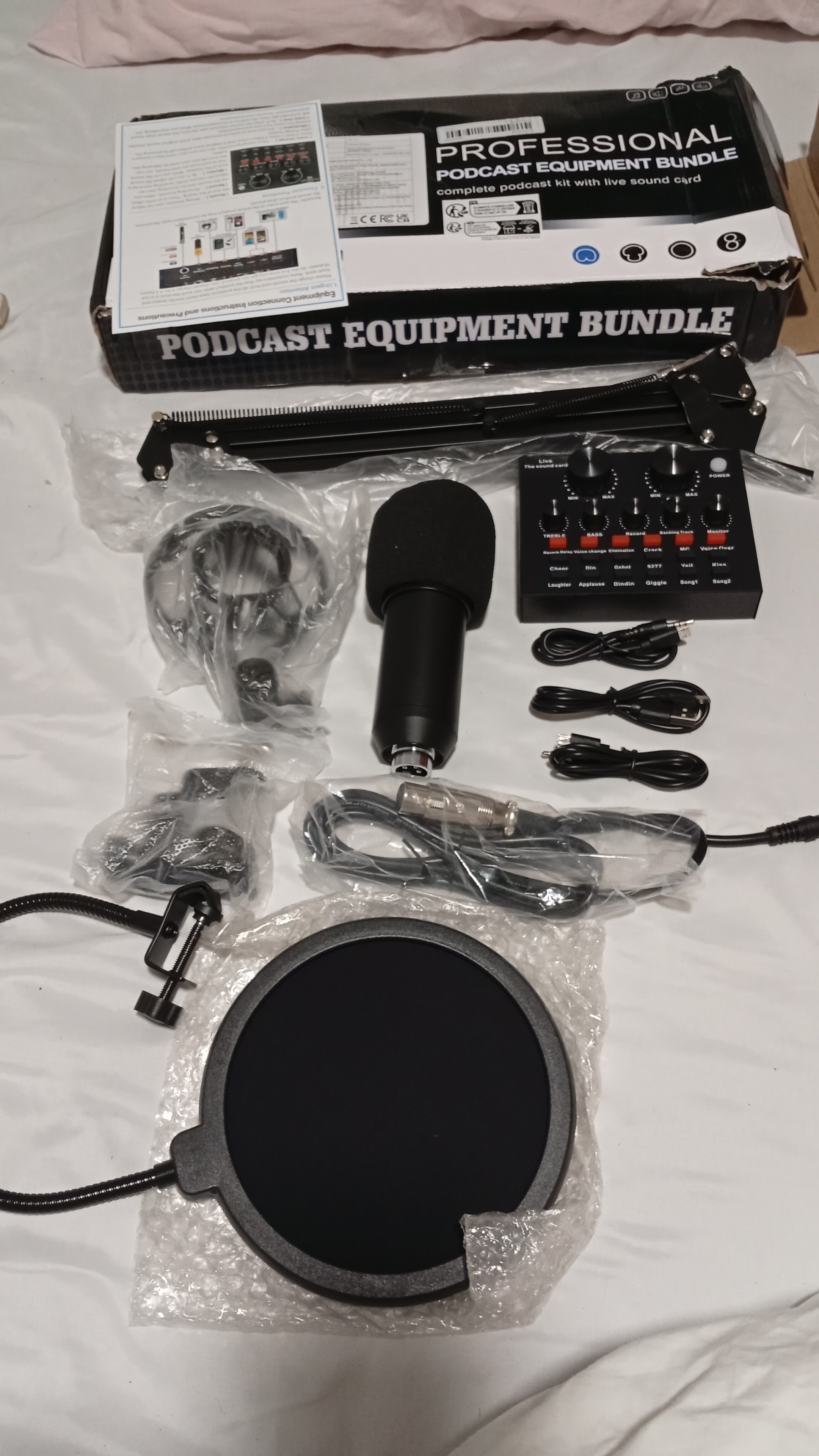 camaras y audio - Micrófono Dinámico 
