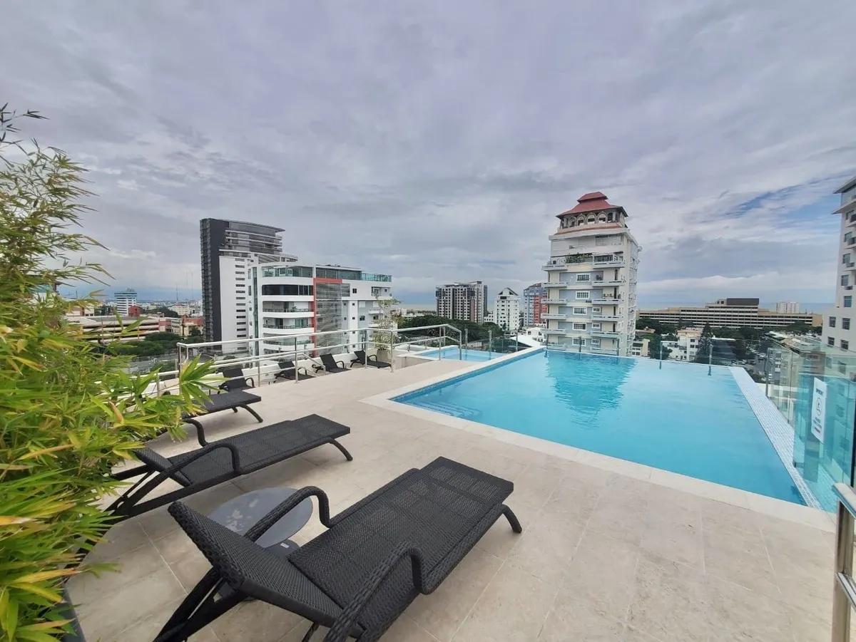 apartamentos - Apartamento Amueblado en Alquiler Bella Vista Sur