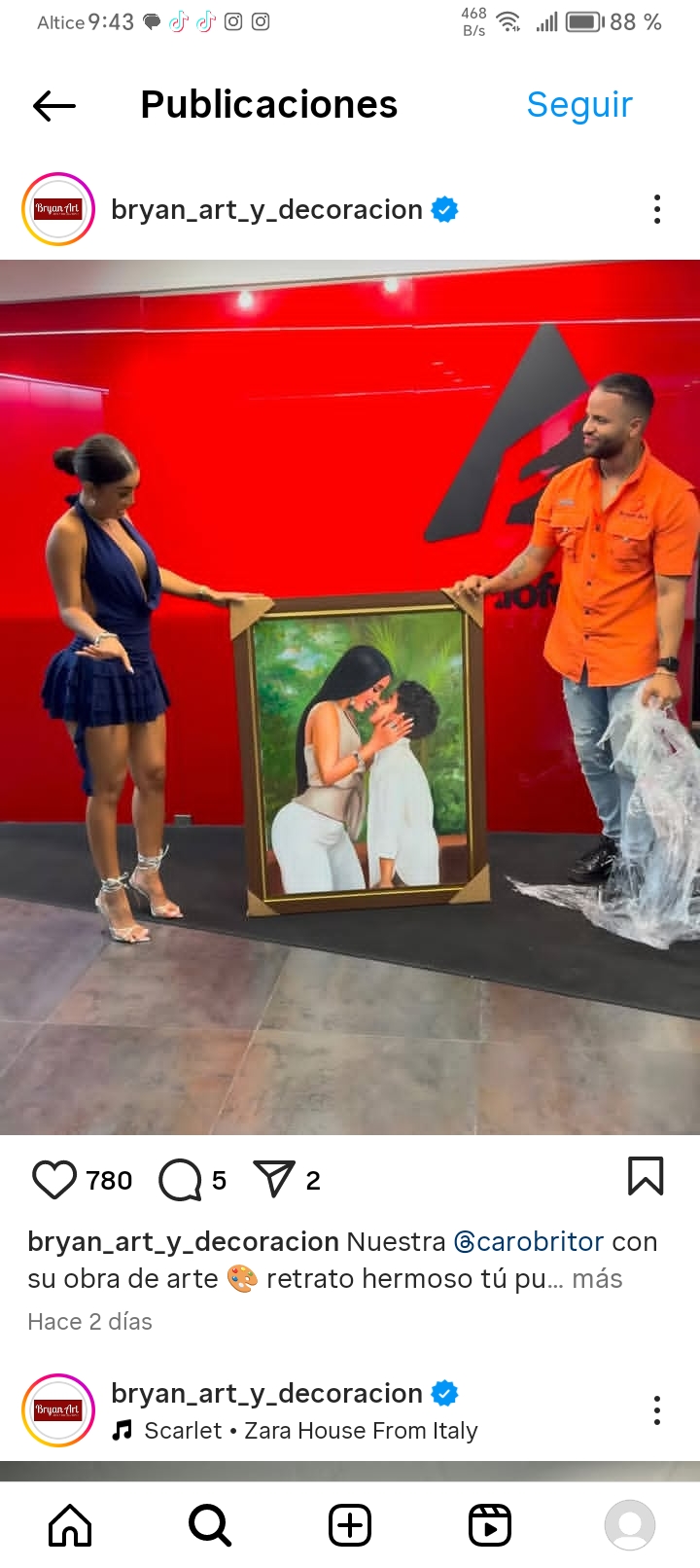 arte y antigüedades - Pintura de retratos 