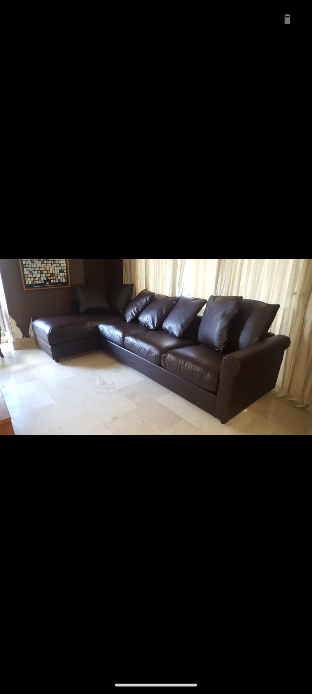muebles y colchones - Por motivo de mudanza vendo mueble seccional.  2