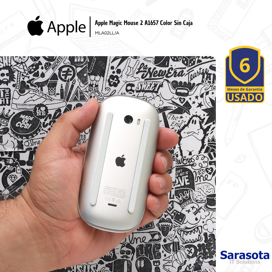 accesorios para electronica - Apple Magic Mouse 2 A1657 Color Sin Caja 2
