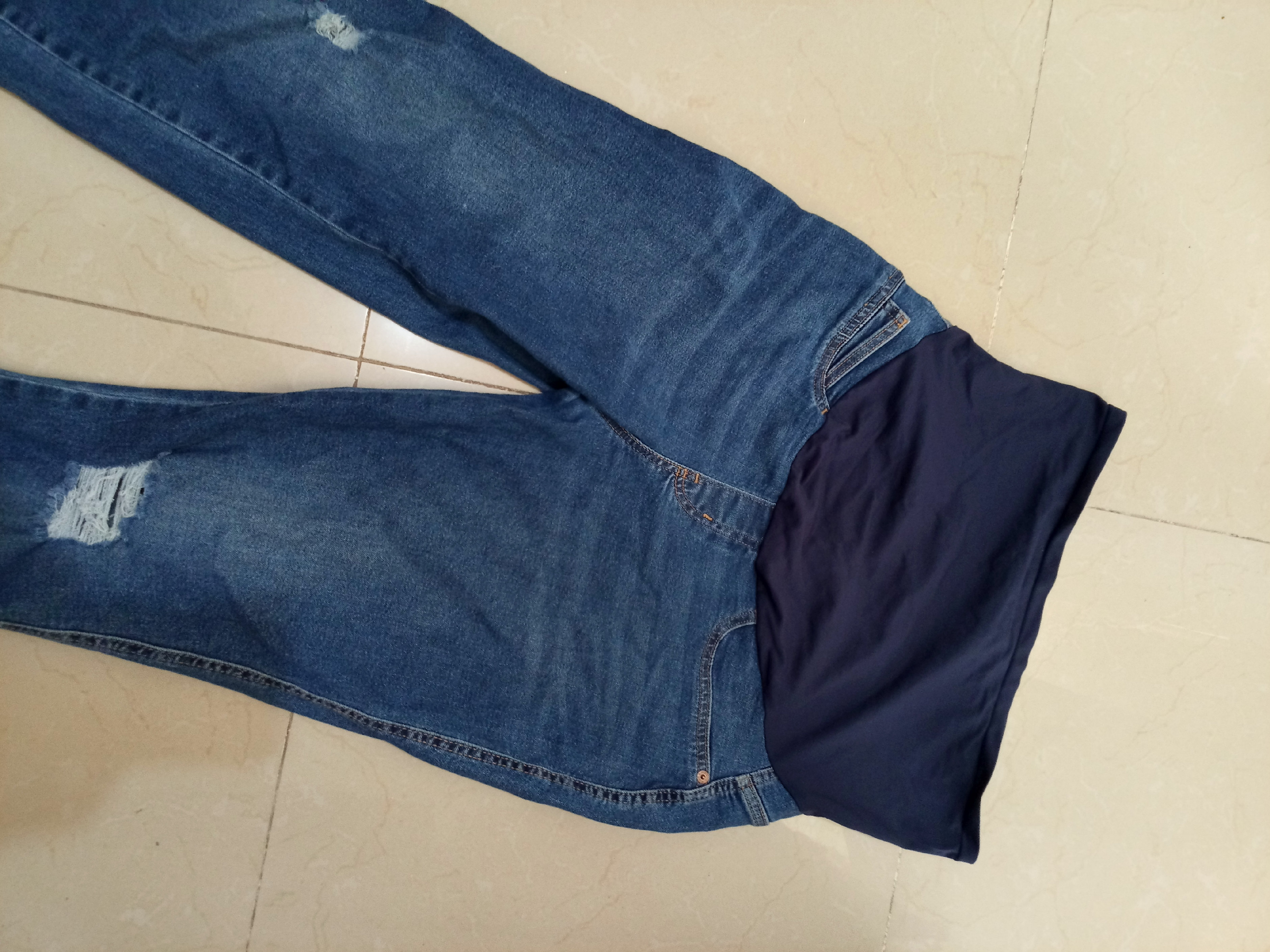 ropa para mujer - Pantalon Jean de maternidad, cómodo. 2