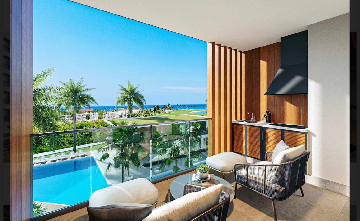 apartamentos - Venta de apartamentos en vista cana con piscina golf residences zona turística 6