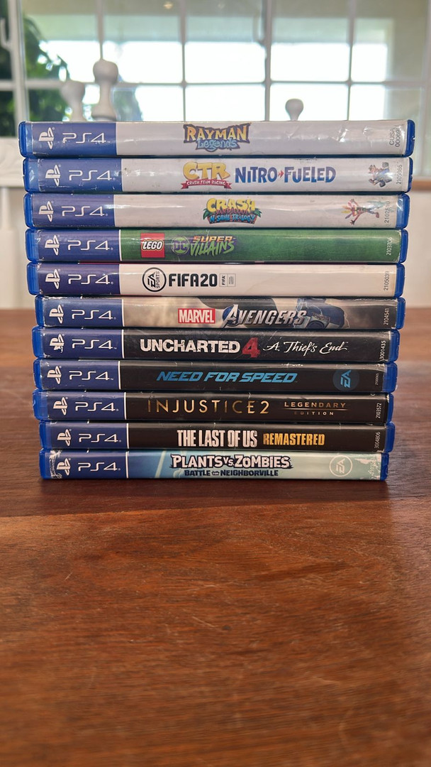 consolas y videojuegos -  PS4 Slim con Control y 11 Juegos (500GB) 6