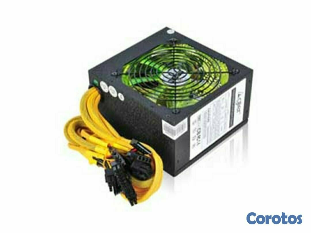 computadoras y laptops - POWER SUPPLY 800W AGILER - 120MM FAN 20+4 PIN + 2 SATA (AGI-PS800L)