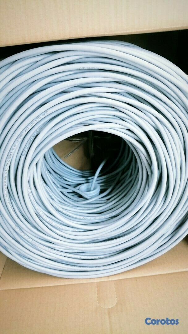 computadoras y laptops - CABLE DE RED UTP  CAT6e 1000 PIES  1