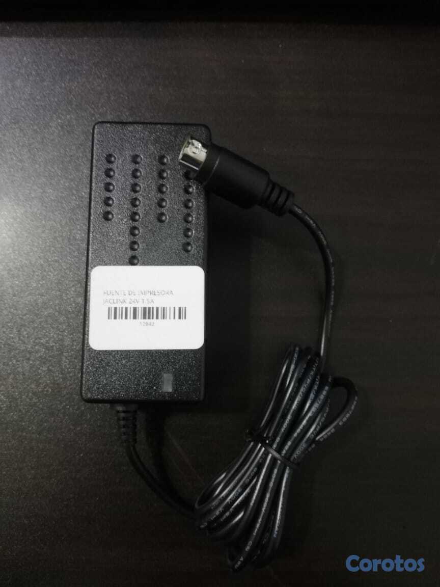 accesorios para electronica - FUENTE DE IMPRESORA JACLINK 24V 1.5A 2