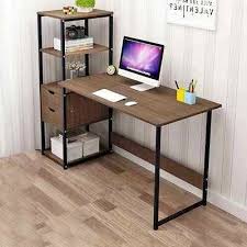 muebles y colchones - Escritorio para computadora con estante  0