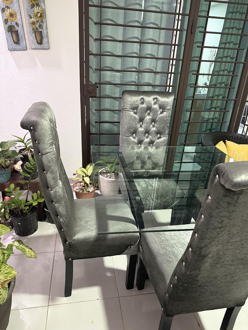 muebles y colchones - Juego de comedor  6