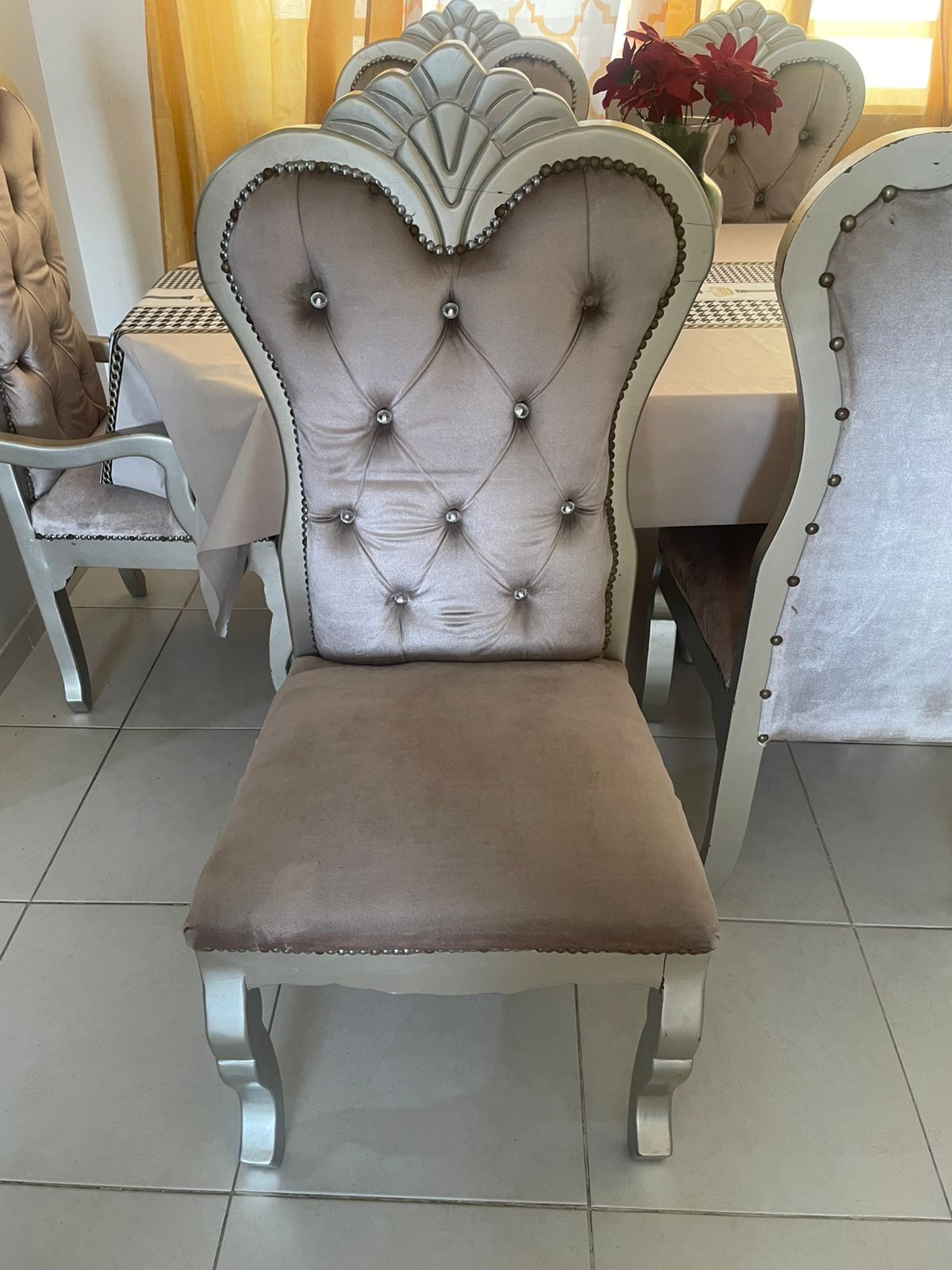 muebles y colchones - juego de comedor  5