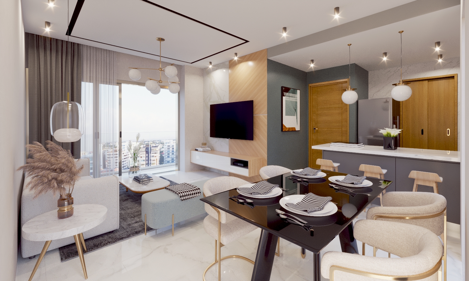 apartamentos - ¡Lujoso proyecto de apartamento de 1 y 2 hab! 4