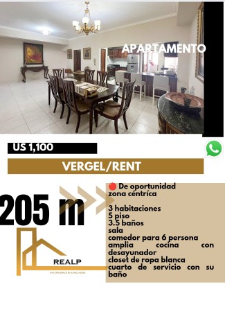 apartamentos - Hermoso apartamento de 3 habitaciones 0