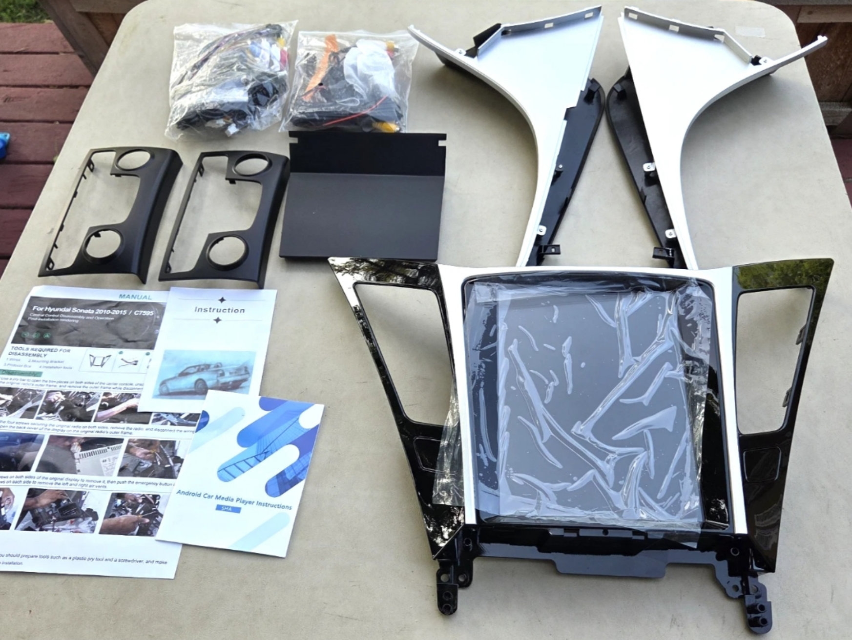 accesorios para vehiculos - radio android tesla hyundai Y20 honda civic  5