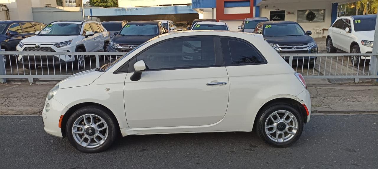 carros - Fiat 500 Blanco Excelentes Condiciones