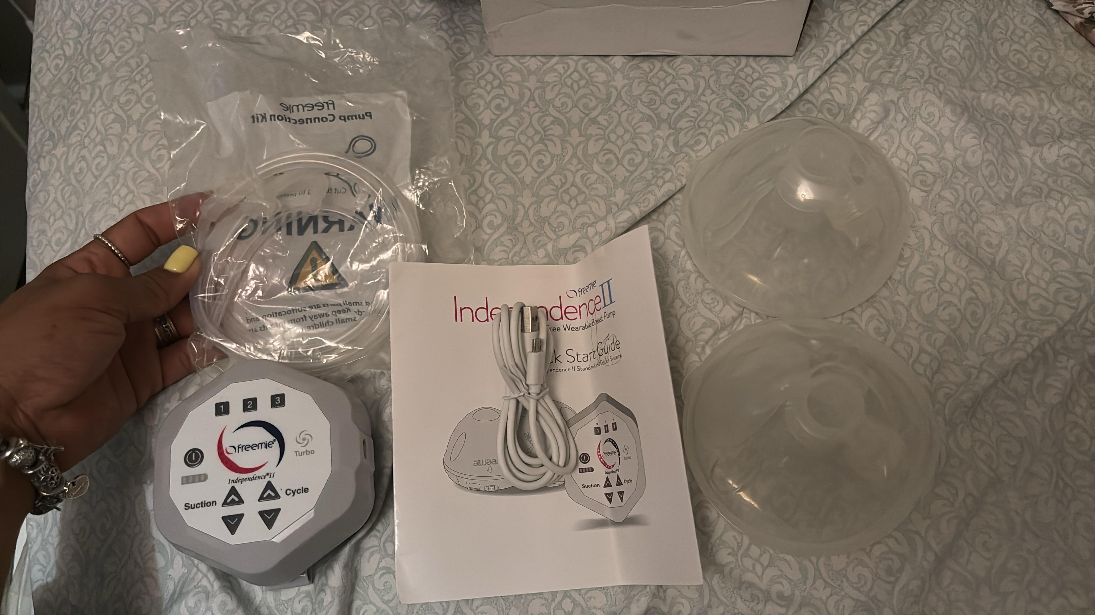 cuidado y nutricion - extractor de leche, nuevo, es recargable  1