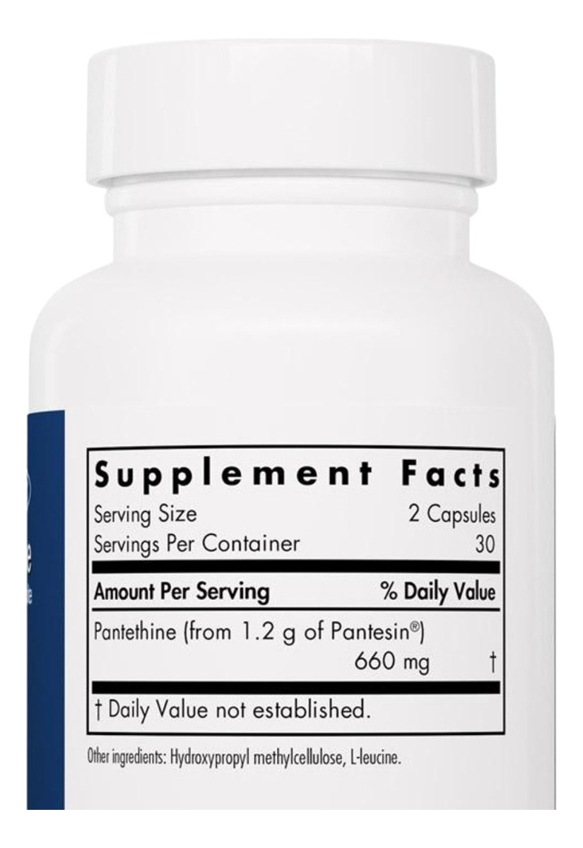 Salud y Equipamiento Médico - Vitamina B5 660 Mg 60 Capsulas - U - Unidad A $7482 1
