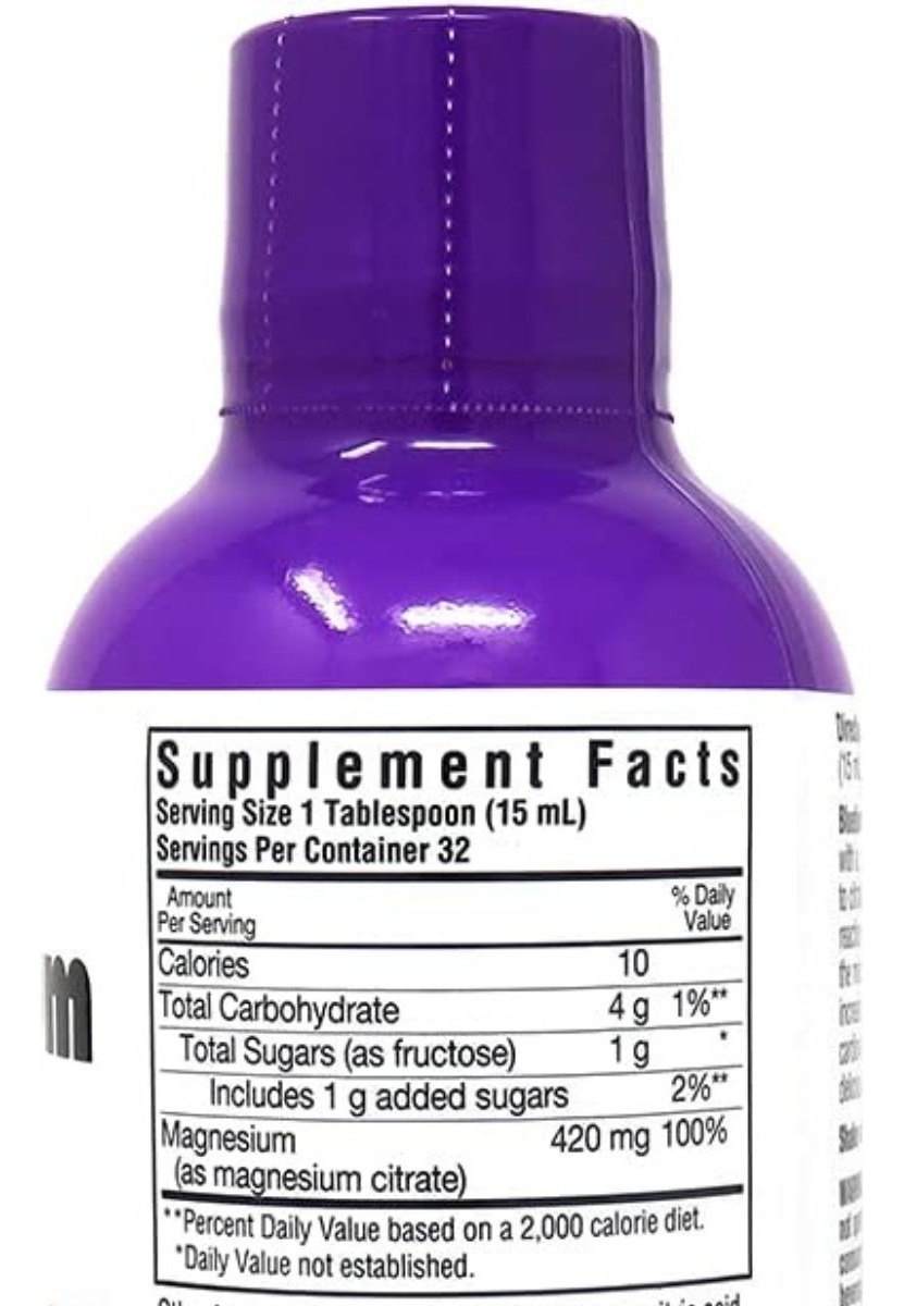 Salud y Equipamiento Médico - Citrato De Magnesio 473ml Blue - Ml A $ - Ml A $450 1