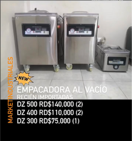 servicios profesionales - EMPACADORAS ✅
Recién importadas 0