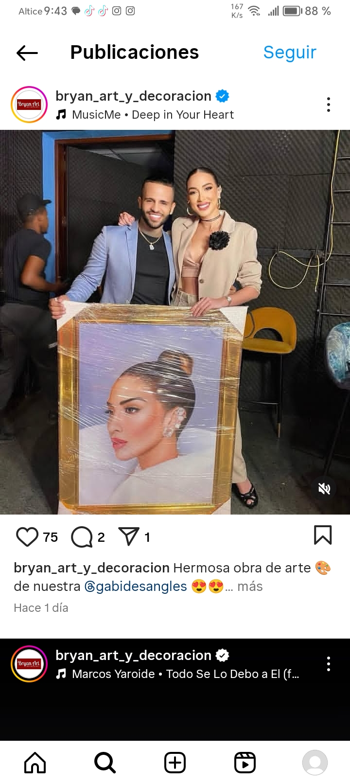arte y antigüedades - Pintura de retratos  1