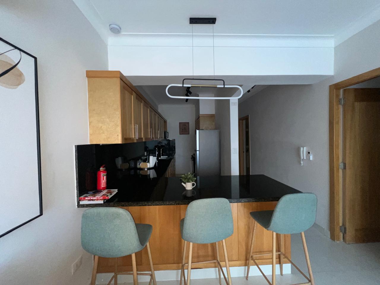 apartamentos - Alquiler de Apartamento Amueblado en Los Próceres 4