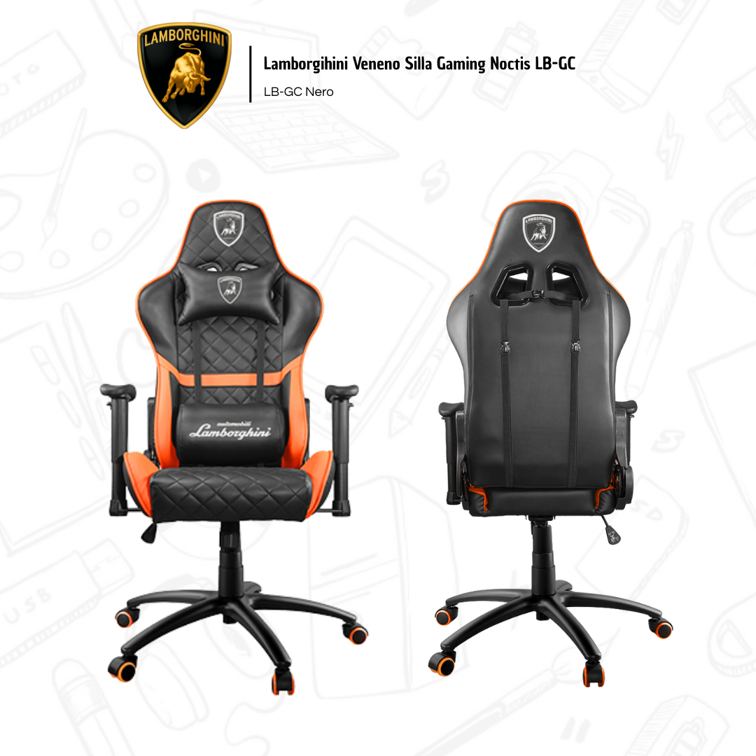 muebles y colchones - Lamborgihini Veneno Silla Gaming Noctis LB-GC 1