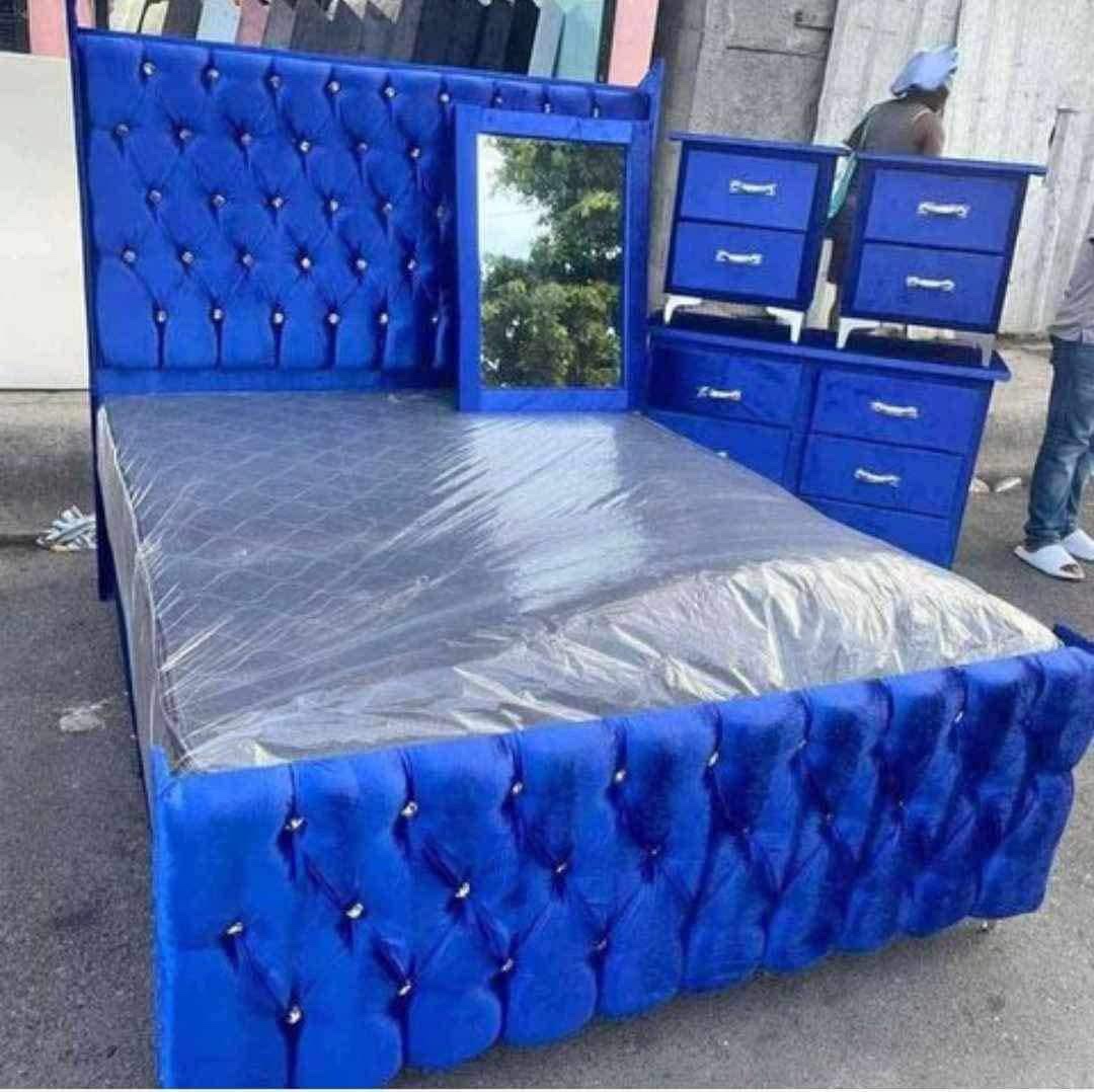 muebles y colchones - Camas con su juego completo a buen precio  0