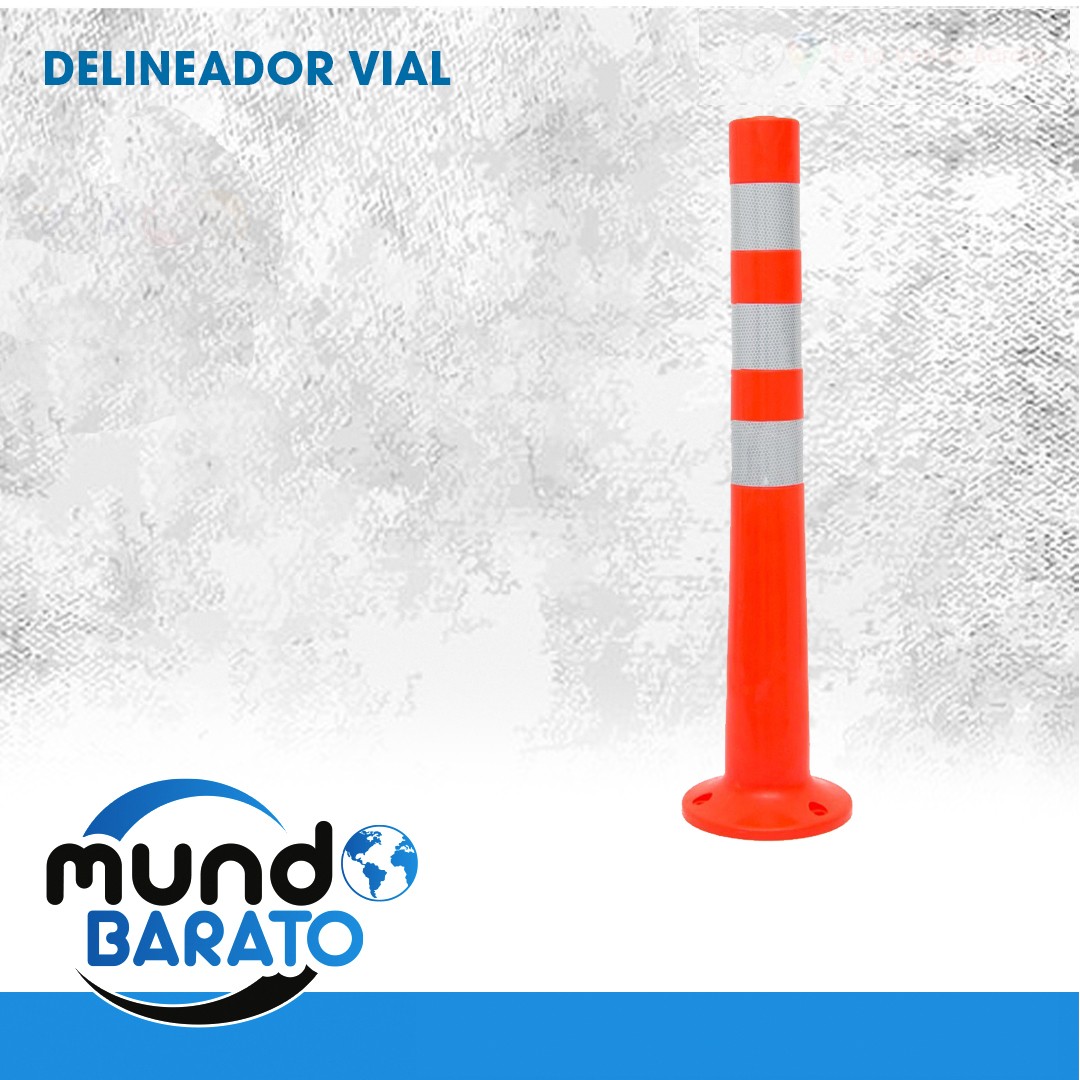 herramientas, jardines y exterior - Delineador de camino de poste con reflectante Vial Seguridad CONO Piloto 1
