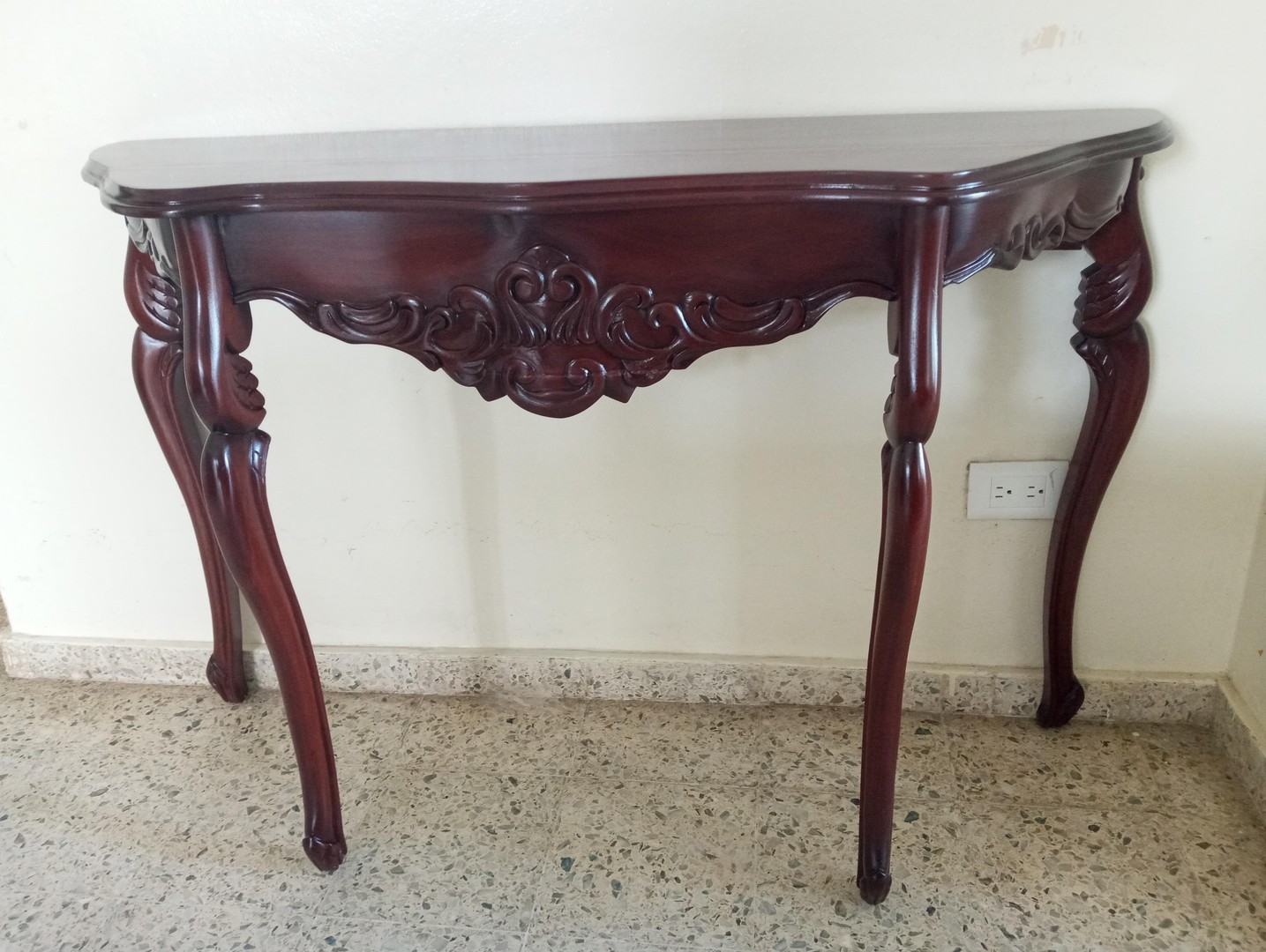 muebles y colchones - Repisa en Caoba 
