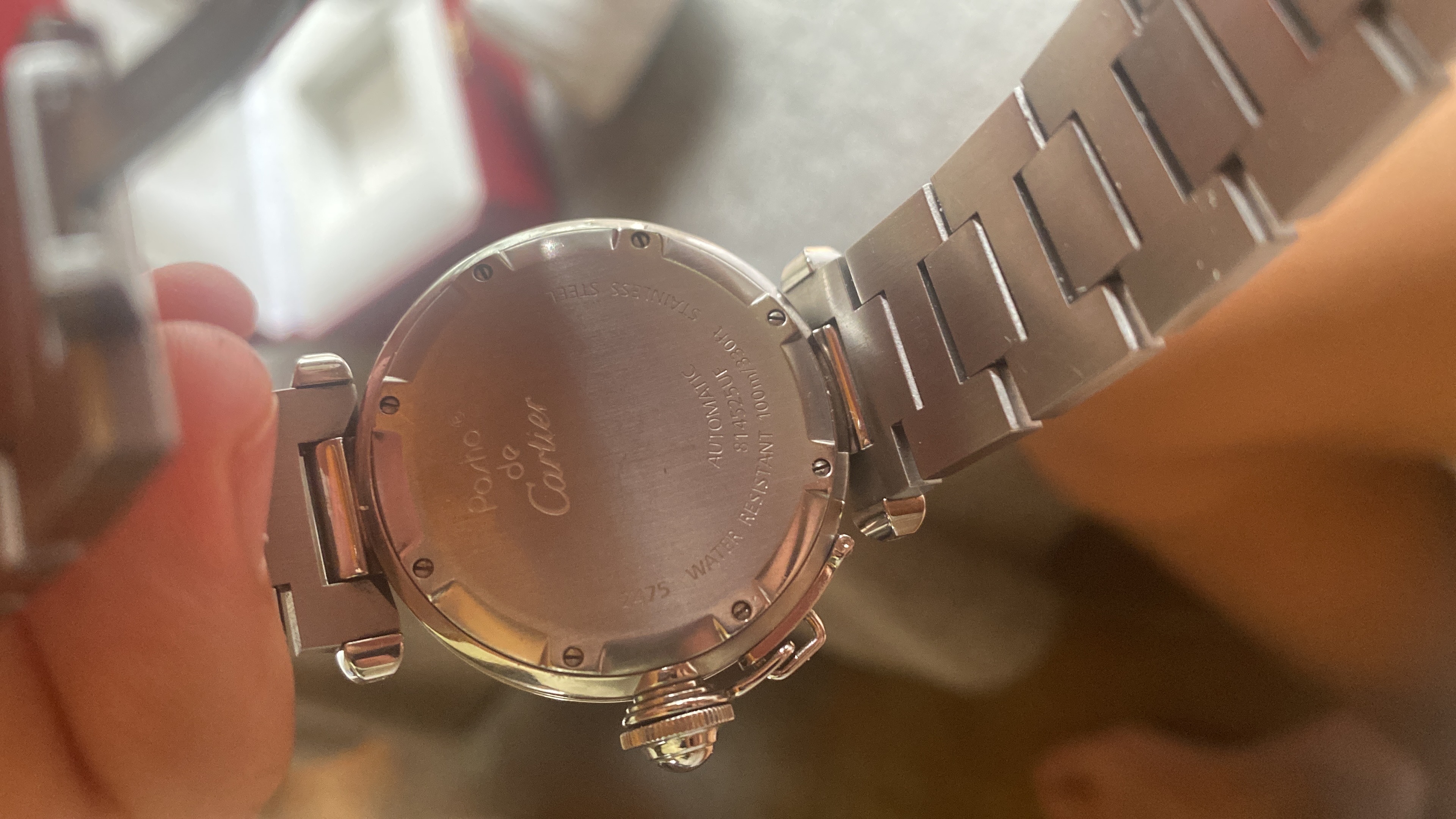 joyas, relojes y accesorios - Cartier pasha 35mm original  7