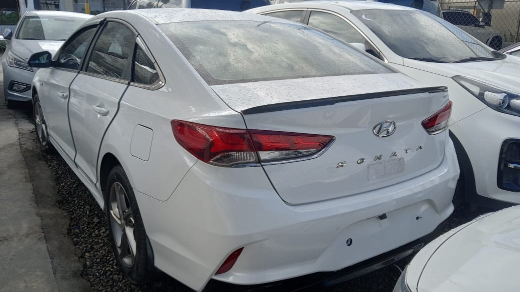 carros - HYUNDAI SONATA 2019 BLANCO 3