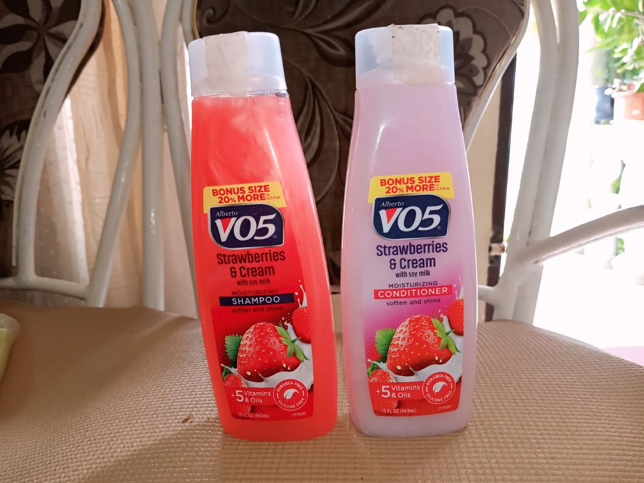salud y belleza - Shampoo y acondicionador Alberto Vo5 de fresa  0
