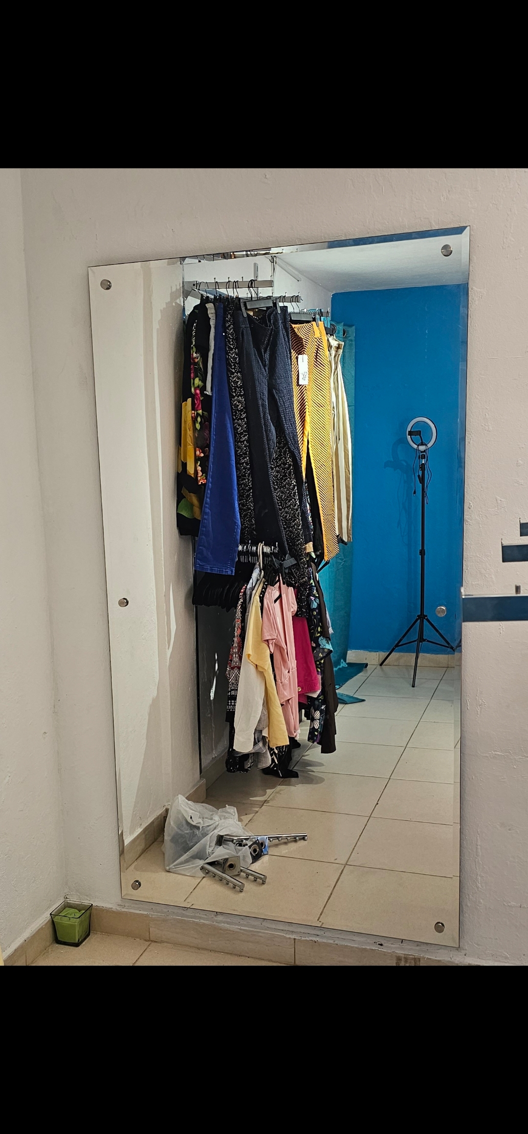 decoración y accesorios - Espejo biselado 