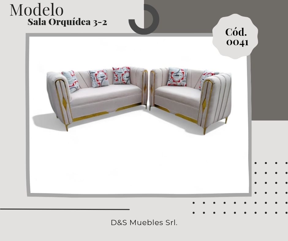 muebles y colchones - Juego de sala 
Madera: pino tratado 
Acolchado súper suave 
Tela:camba italiana 5