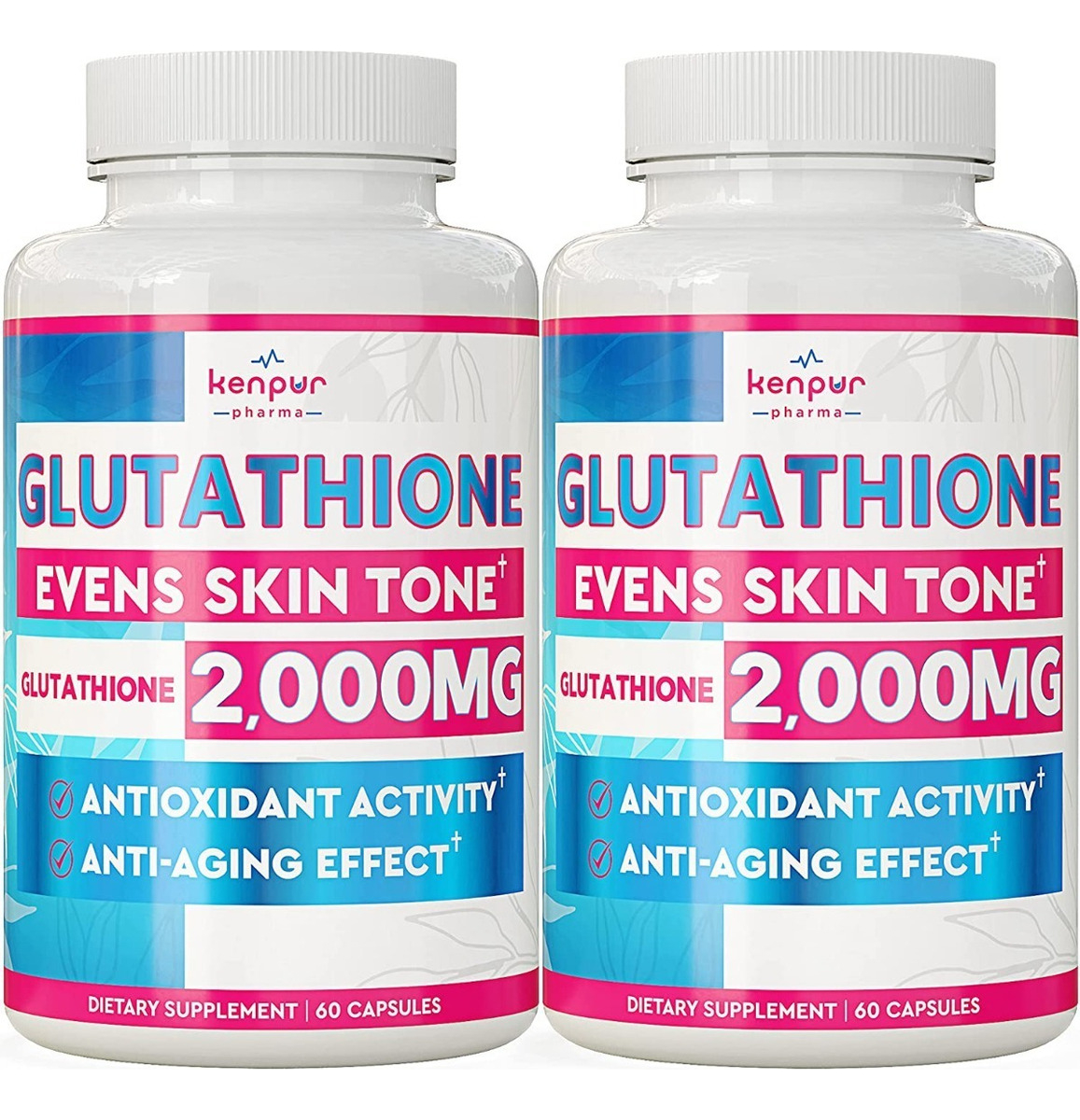 Salud y Equipamiento Médico - Glutation 60 Cap Kenpur Pharma - U - Unidad A $3815
