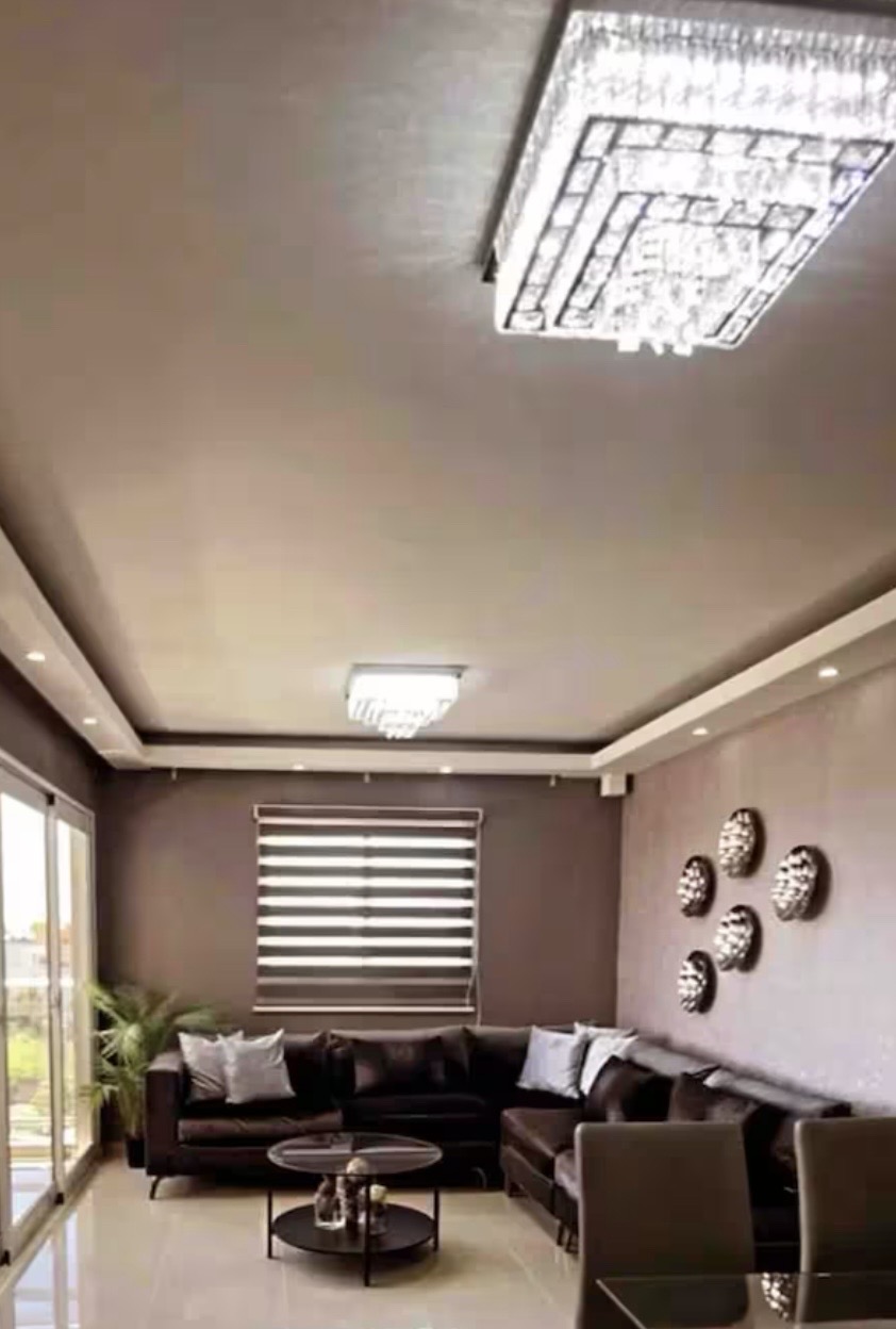 decoración y accesorios - vendo hermosas lámparas de techo en cristales  1
